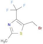 Thiazole, 5-(bromomethyl)-2-methyl-4-(trifluoromethyl)-