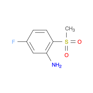 Benzenamine, 5-fluoro-2-(methylsulfonyl)-