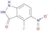 3H-Indazol-3-one, 4-fluoro-1,2-dihydro-5-nitro-