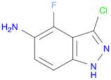 1H-Indazol-5-amine, 3-chloro-4-fluoro-