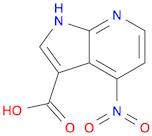 1H-Pyrrolo[2,3-b]pyridine-3-carboxylic acid, 4-nitro-