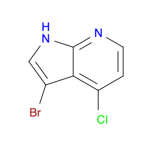 1H-Pyrrolo[2,3-b]pyridine, 3-bromo-4-chloro-