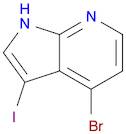 1H-Pyrrolo[2,3-b]pyridine, 4-bromo-3-iodo-