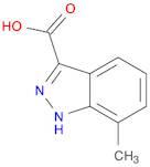 1H-Indazole-3-carboxylic acid, 7-methyl-