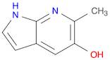 1H-Pyrrolo[2,3-b]pyridin-5-ol, 6-methyl-