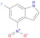 1H-Indole, 6-fluoro-4-nitro-