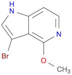 1H-Pyrrolo[3,2-c]pyridine, 3-bromo-4-methoxy-