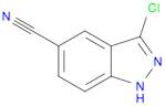 1H-Indazole-5-carbonitrile, 3-chloro-