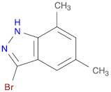 1H-Indazole, 3-bromo-5,7-dimethyl-