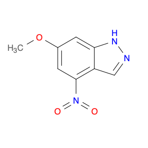 1H-Indazole, 6-methoxy-4-nitro-