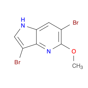 1H-Pyrrolo[3,2-b]pyridine, 3,6-dibromo-5-methoxy-