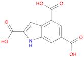 1H-Indole-2,4,6-tricarboxylic acid