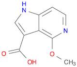 1H-Pyrrolo[3,2-c]pyridine-3-carboxylic acid, 4-methoxy-