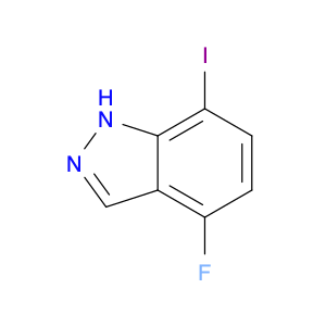 1H-Indazole, 4-fluoro-7-iodo-