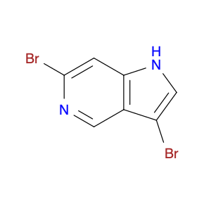 1H-Pyrrolo[3,2-c]pyridine, 3,6-dibromo-