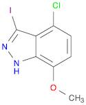 1H-Indazole, 4-chloro-3-iodo-7-methoxy-