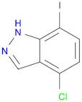 1H-Indazole, 4-chloro-7-iodo-