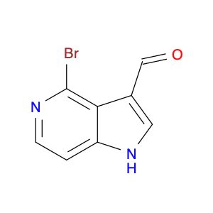 1H-Pyrrolo[3,2-c]pyridine-3-carboxaldehyde, 4-bromo-