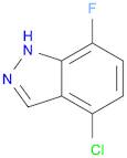 1H-Indazole, 4-chloro-7-fluoro-