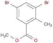 Benzoic acid, 3,5-dibromo-2-methyl-, methyl ester