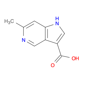 1H-Pyrrolo[3,2-c]pyridine-3-carboxylic acid, 6-methyl-