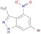 1H-Indazole, 6-bromo-3-methyl-4-nitro-