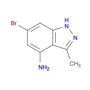 1H-Indazol-4-amine, 6-bromo-3-methyl-