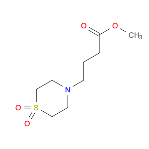 4-Thiomorpholinebutanoic acid, methyl ester, 1,1-dioxide