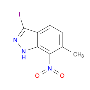 1H-INDAZOLE, 3-IODO-6-METHYL-7-NITRO-