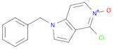 1H-Pyrrolo[3,2-c]pyridine, 4-chloro-1-(phenylmethyl)-, 5-oxide