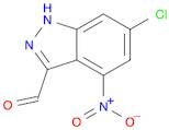 1H-Indazole-3-carboxaldehyde, 6-chloro-4-nitro-