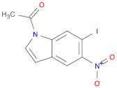 Ethanone, 1-(6-iodo-5-nitro-1H-indol-1-yl)-