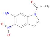 Ethanone, 1-(6-amino-2,3-dihydro-5-nitro-1H-indol-1-yl)-