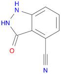 1H-Indazole-4-carbonitrile, 2,3-dihydro-3-oxo-