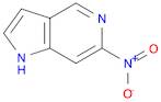 1H-Pyrrolo[3,2-c]pyridine, 6-nitro-