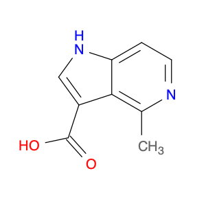 1H-Pyrrolo[3,2-c]pyridine-3-carboxylic acid, 4-methyl-