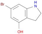 1H-Indol-4-ol, 6-bromo-2,3-dihydro-