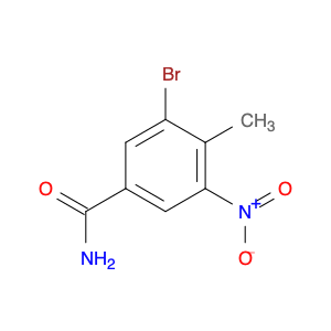 Benzamide, 3-bromo-4-methyl-5-nitro-