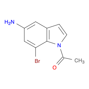 Ethanone, 1-(5-amino-7-bromo-1H-indol-1-yl)-