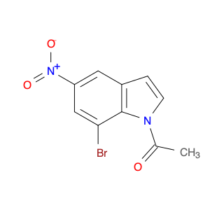 Ethanone, 1-(7-bromo-5-nitro-1H-indol-1-yl)-