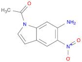 Ethanone, 1-(6-amino-5-nitro-1H-indol-1-yl)-