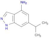 1H-Indazol-4-amine, 6-(1-methylethyl)-