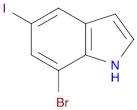 1H-Indole, 7-bromo-5-iodo-