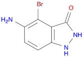 3H-Indazol-3-one, 5-amino-4-bromo-1,2-dihydro-