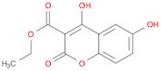 2H-1-Benzopyran-3-carboxylic acid, 4,6-dihydroxy-2-oxo-, ethyl ester