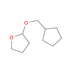 Furan, 2-(cyclopentylmethoxy)tetrahydro-