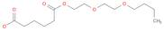 Hexanedioic acid, 2-(2-butoxyethoxy)ethyl ester (9CI)