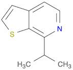 Thieno[2,3-c]pyridine, 7-(1-methylethyl)-