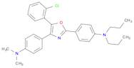 Benzenamine, 4-[5-(2-chlorophenyl)-4-[4-(dimethylamino)phenyl]-2-oxazolyl]-N,N-dipropyl-