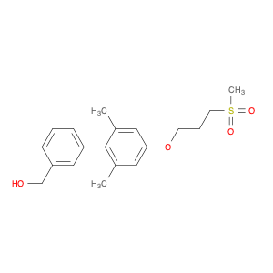 [1,1'-Biphenyl]-3-methanol, 2',6'-dimethyl-4'-[3-(methylsulfonyl)propoxy]-